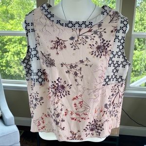 {ZARA WB Collection} Patterned Top